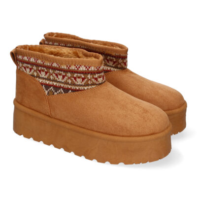 Botin Australiano para Mujer, Comodo y Calido, Forrado el Interior con Pelo