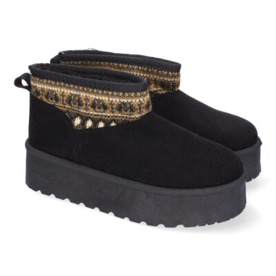 Botin Australiano para Mujer, Comodo y Calido, Forrado el Interior con Pelo