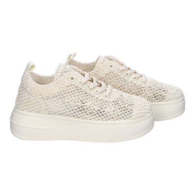 Zapatillas Casual para Mujer, Comdodas y Elegantes, Diseño de Encaje con Adornos Florales - Imagen 5