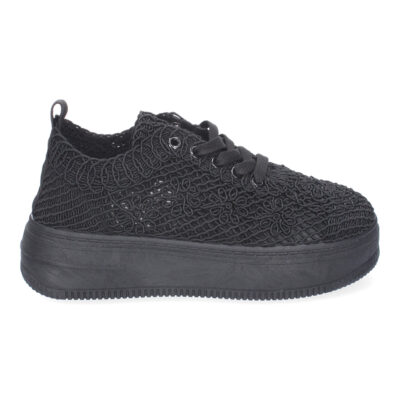 Zapatillas Casual para Mujer, Comdodas y Elegantes, Diseño de Encaje con Adornos Florales - Imagen 2