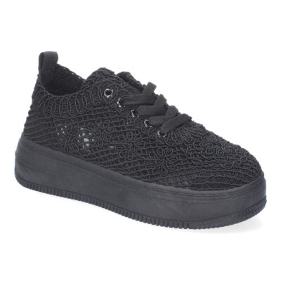 Zapatillas Casual para Mujer, Comdodas y Elegantes, Diseño de Encaje con Adornos Florales - Imagen 3