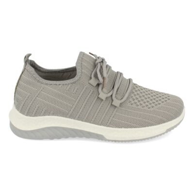 Zapatillas de Mujer con Tejido Elastico y Cordones - Imagen 2