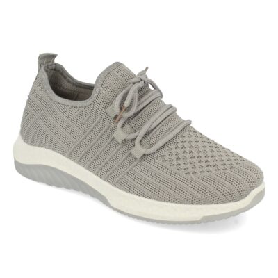 Zapatillas de Mujer con Tejido Elastico y Cordones - Imagen 3