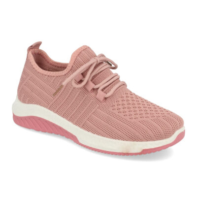 Zapatillas de Mujer con Tejido Elastico y Cordones - Imagen 2