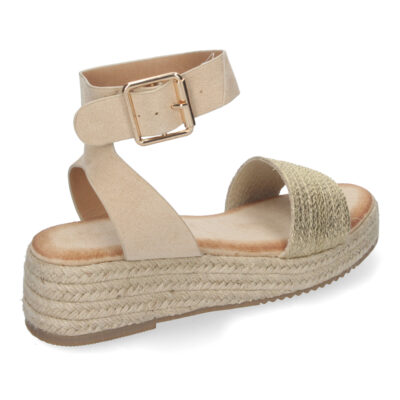 Sandalias de Yute, para Mujer, Elegantes y Cómodas - Imagen 4