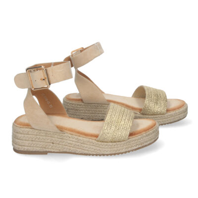 Sandalias de Yute, para Mujer, Elegantes y Cómodas - Imagen 5
