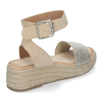 Sandalias de Yute, para Mujer, Elegantes y Cómodas - Imagen 4