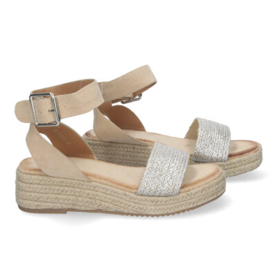 Sandalias de Yute, para Mujer, Elegantes y Cómodas - Imagen 5