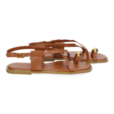 Sandalias Planas de Mujer, Diseño Comodo y Elegante con Cierre de Hebilla Ajustable - Imagen 5