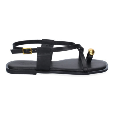 Sandalias Planas de Mujer, Diseño Comodo y Elegante con Cierre de Hebilla Ajustable - Imagen 2