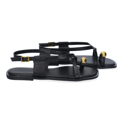 Sandalias Planas de Mujer, Diseño Comodo y Elegante con Cierre de Hebilla Ajustable - Imagen 5