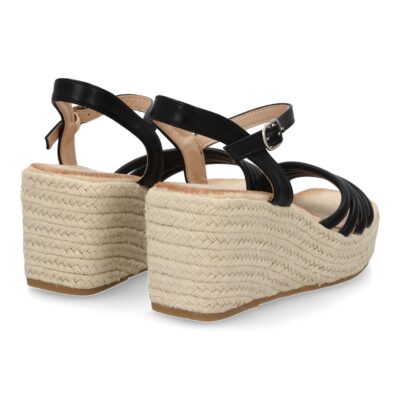 Sandalias de cuña para mujer, comodas y elegantes, diseño moderno trenzado - Imagen 5