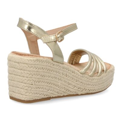 Sandalias de cuña para mujer, comodas y elegantes, diseño moderno trenzado - Imagen 5