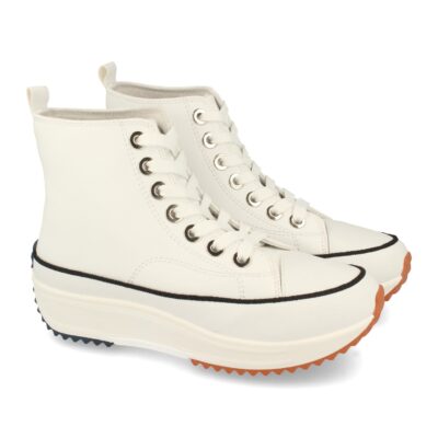 Zapatilla Abotinada con Cordones