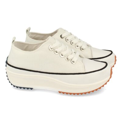 Zapatilla Estilo Bamba con Cordones