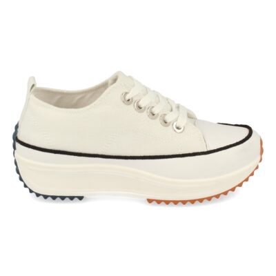 Zapatilla Estilo Bamba con Cordones - Imagen 2