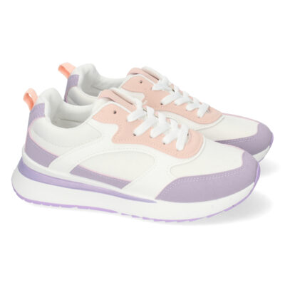 Zapatilla Plana Comoda con Cordones