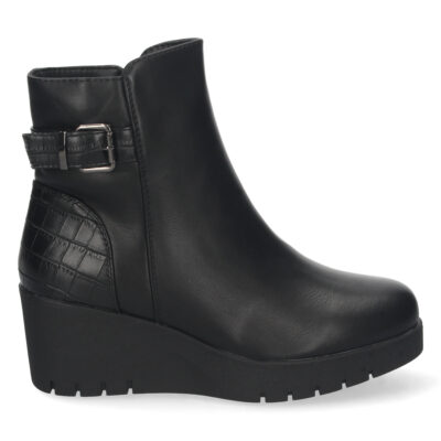 Botin de Cuña con Estampado y Cremallera - Imagen 2