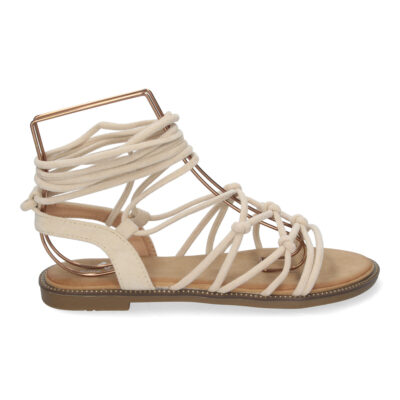 Sandalias Planas de Mujer, Cómodas Diseño Trenzado - Imagen 2