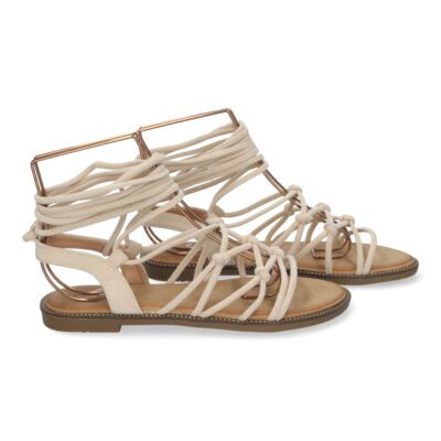 Sandalias Planas de Mujer, Cómodas Diseño Trenzado - Imagen 5