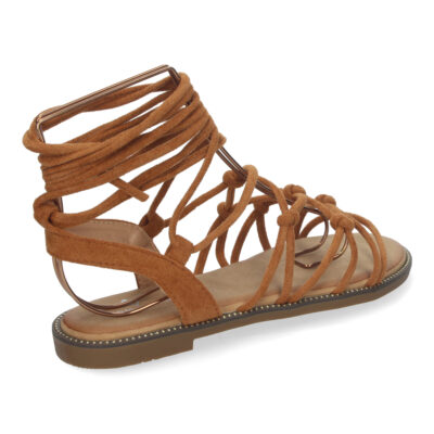 Sandalias Planas de Mujer, Cómodas Diseño Trenzado - Imagen 4