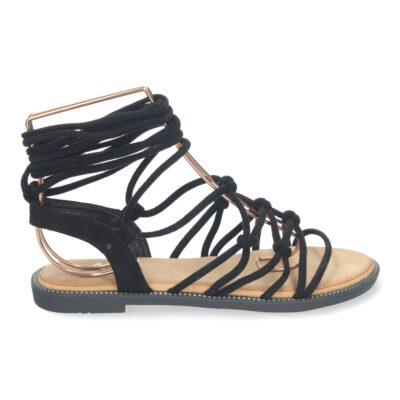 Sandalias Planas de Mujer, Cómodas Diseño Trenzado - Imagen 2