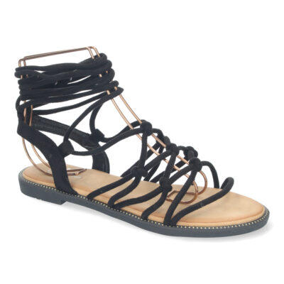 Sandalias Planas de Mujer, Cómodas Diseño Trenzado - Imagen 3