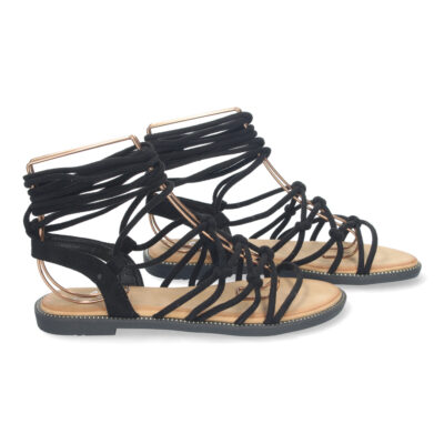 Sandalias Planas de Mujer, Cómodas Diseño Trenzado - Imagen 5
