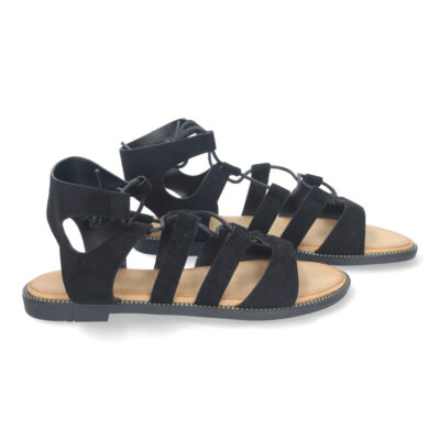 Sandalias de Verano para Mujer, Planas Cierre de Cordones - Imagen 5