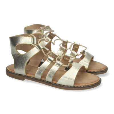 Sandalias de Verano para Mujer, Planas Cierre de Cordones