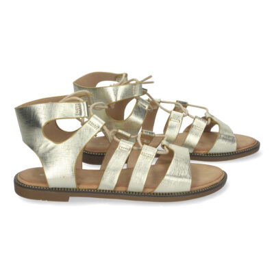 Sandalias de Verano para Mujer, Planas Cierre de Cordones - Imagen 5
