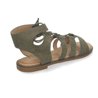 Sandalias de Verano para Mujer, Planas Cierre de Cordones - Imagen 4