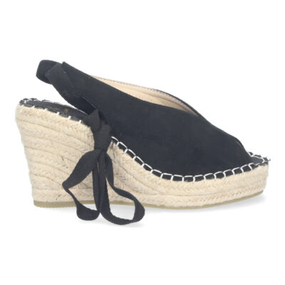 Sandalia de Cuña para Mujer, Comoda, Forrada de Yute - Imagen 2