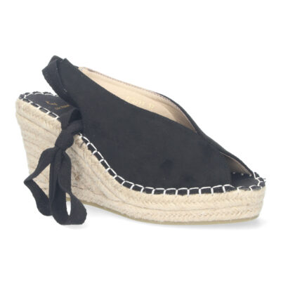 Sandalia de Cuña para Mujer, Comoda, Forrada de Yute - Imagen 3