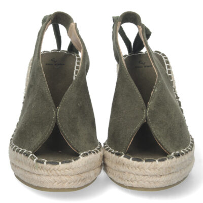 Sandalia de Cuña con Yute y Cordones - Imagen 3