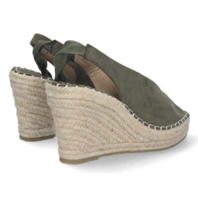 Sandalia de Cuña con Yute y Cordones - Imagen 4