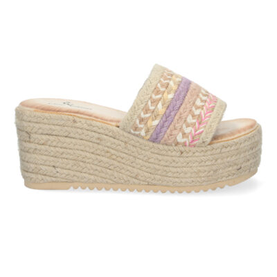 Sandalias de Plataforma de Yute para Mujer - Imagen 2