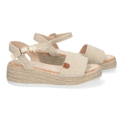 Sandalias para mujer de Verano con Cuña de Yute - Imagen 5