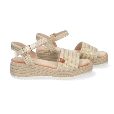 Sandalias para mujer de Verano con Cuña de Yute - Imagen 5