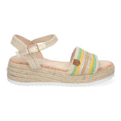 Sandalias para mujer de Verano con Cuña de Yute - Imagen 2