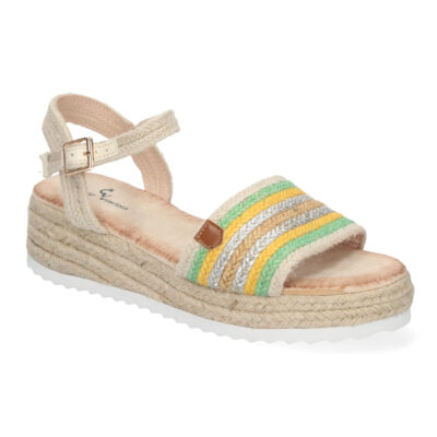 Sandalias para mujer de Verano con Cuña de Yute - Imagen 3