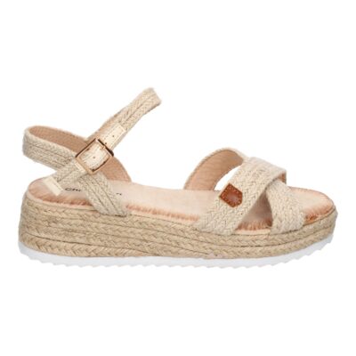 Sandalias para mujer de Verano de Yute, Diseño Elegante, Cierre de Hebilla - Imagen 2