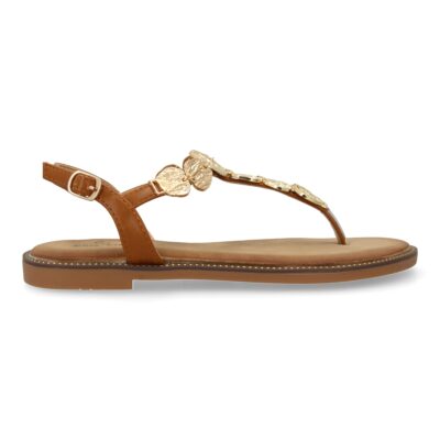 Sandalias planas para mujer comodas elegantes con detalles brillantes - Imagen 2