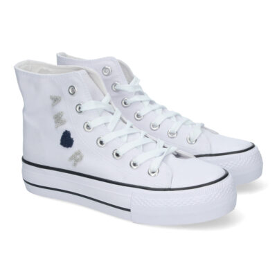 Zapatilla Abotinada para Mujer, Comoda, Detalle Bordado