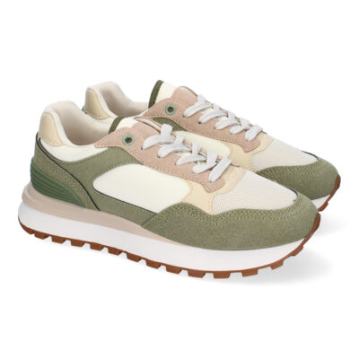 Zapatillas Planas Deportivas de Mujer Casual, Puntera Redonda