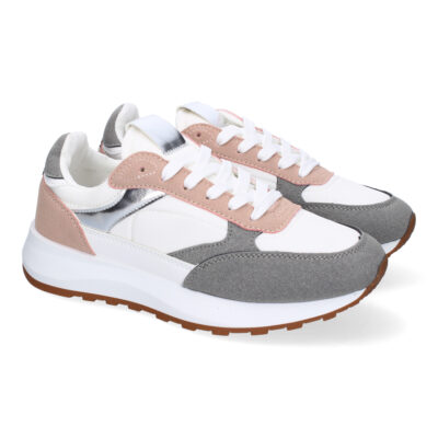 Zapatillas Planas Deportivas de Mujer Casual, Puntera Redonda