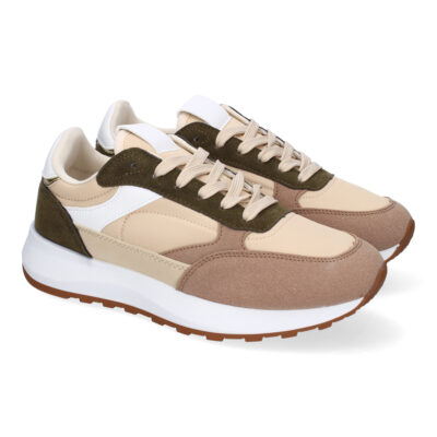 Zapatillas Planas Deportivas de Mujer Casual, Puntera Redonda