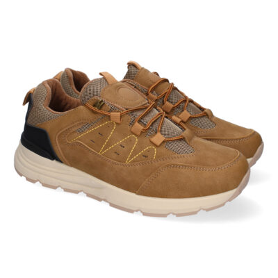 Zapatillas Planas Deportivas de Hombre Casual, Puntera Redonda