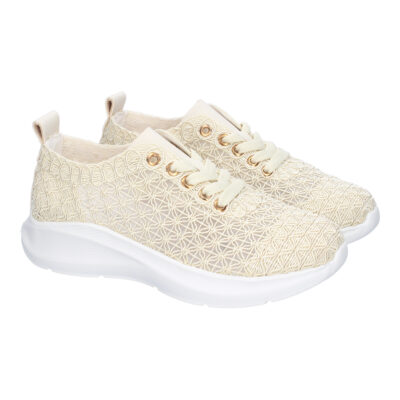 Zapatillas Casual para Mujer, Comodas y Elegantes, Diseño Moderno Bordado con Cierre de Cordones