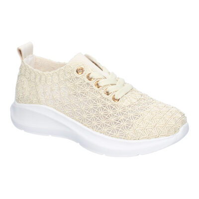 Zapatillas Casual para Mujer, Comodas y Elegantes, Diseño Moderno Bordado con Cierre de Cordones - Imagen 3